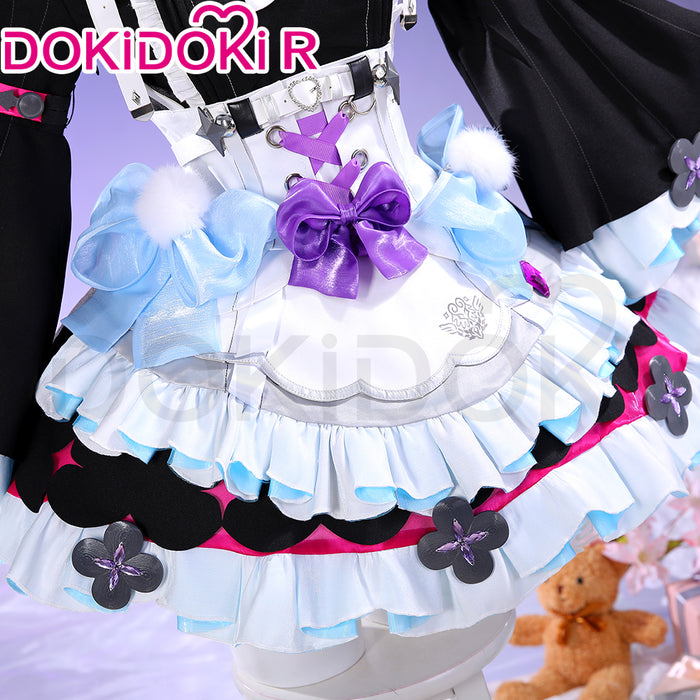 【Size S-3XL】DokiDoki-R Vtuber Cosplay Enna Alouette Costume NIJISANJI EN Ethyria