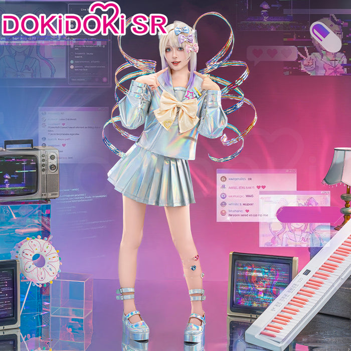 【Size S-3XL】DokiDoki-SR Game NEEDY GIRL OVERDOSE Cosplay KAngel Cospaly Costume
