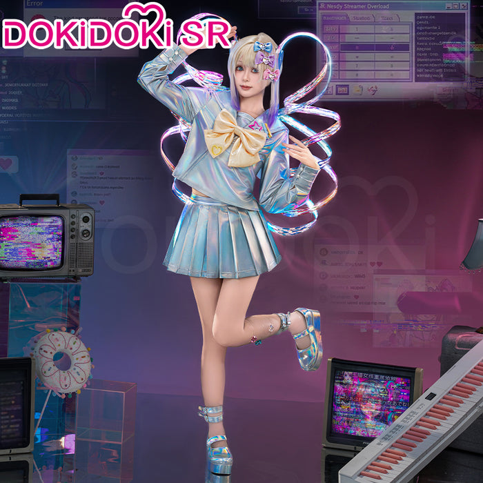 【Size S-3XL】DokiDoki-SR Game NEEDY GIRL OVERDOSE Cosplay KAngel Cospaly Costume