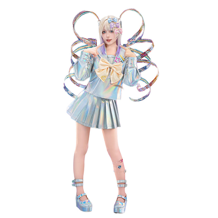 【Size S-3XL】DokiDoki-SR Game NEEDY GIRL OVERDOSE Cosplay KAngel Cospaly Costume