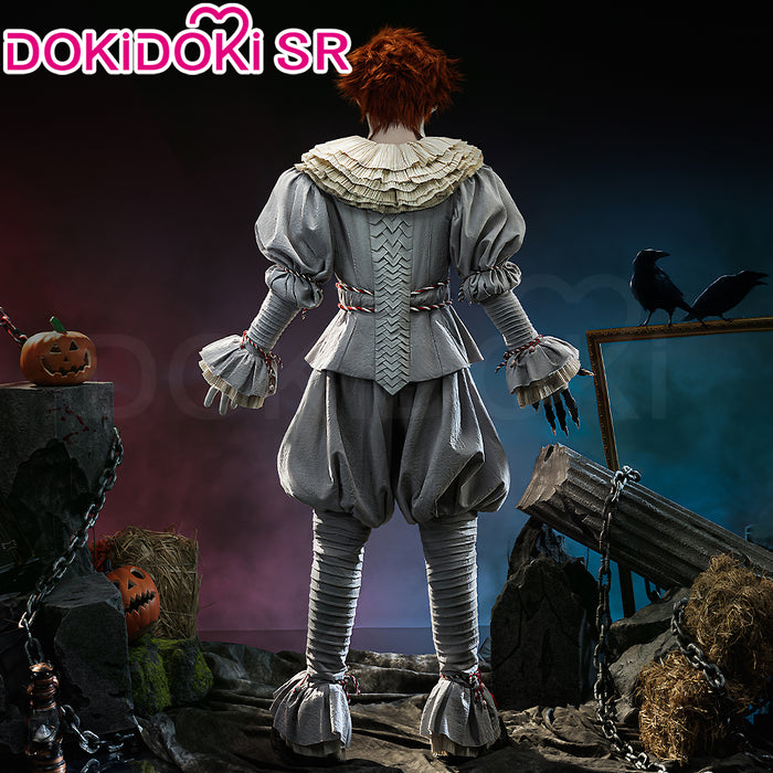 【Size S-3XL】DokiDoki-SR Movie Cosplay Horror Joker Costume Halloween