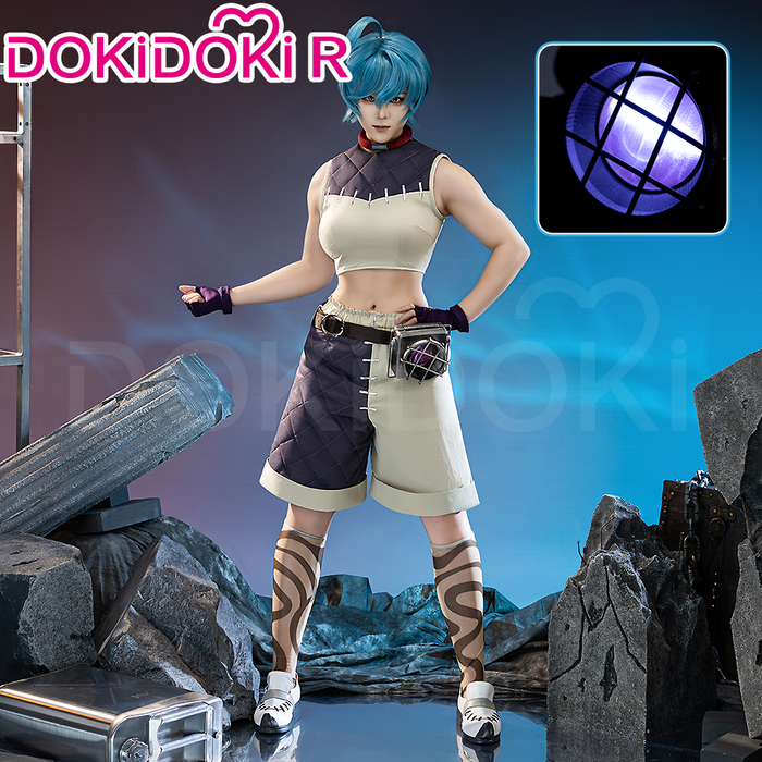 【Size XS-2XL】DokiDoki-R Anime GACHIAKUTA Cosplay Cthoni Andor Costume Halloween