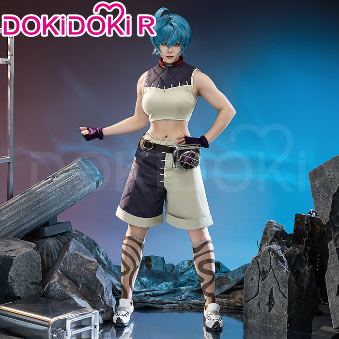 【Size XS-2XL】DokiDoki-R Anime GACHIAKUTA Cosplay Cthoni Andor Costume Halloween