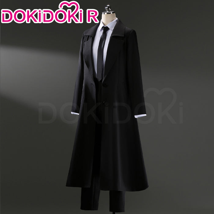 【Size XS-2XL】DokiDoki-R Anime Manga Cosplay Black Suit Costume