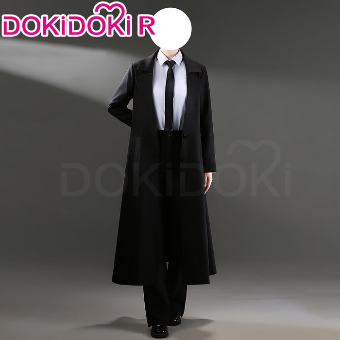 【Size XS-2XL】DokiDoki-R Anime Manga Cosplay Black Suit Costume