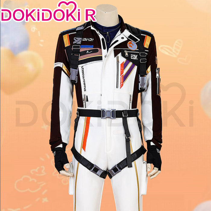 【Size XS-2XL】DokiDoki-R Game Love And Deepspace Cosplay Caleb Birthday Costume Your Skyblue