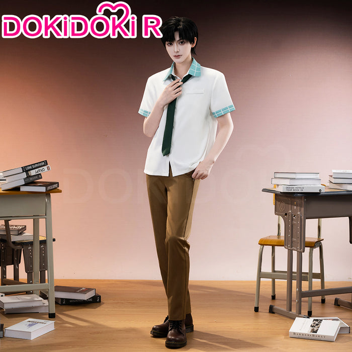 【Size XS-2XL】DokiDoki-R Music Project Cosplay Zombie Idol Costume Fading Youth Unifrom Man / Woman School