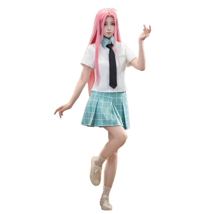 【Size XS-2XL】DokiDoki-R Music Project Cosplay Zombie Idol Costume Fading Youth Unifrom Man / Woman School