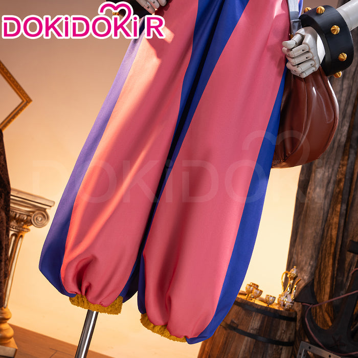 【Size XS-3XL】DokiDoki-R Anime Cosplay Costume Elbaph Arc Pink Purple With Pink Hat