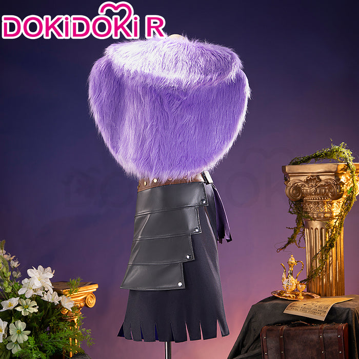 【Size XS-3XL】DokiDoki-R Anime Cosplay Giant Purple Dress Costume Warland Kingdom Elbaf