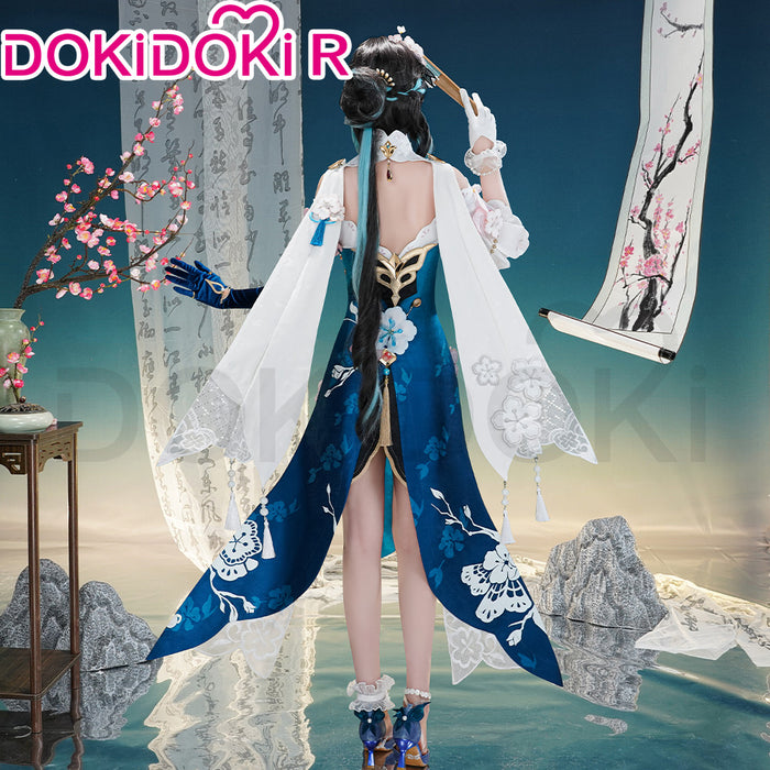 【Size XS-XL】DokiDoki-R Honkai: Star Rail Cosplay Ruan Mei Costume Plumblossom Letter Ruanmei