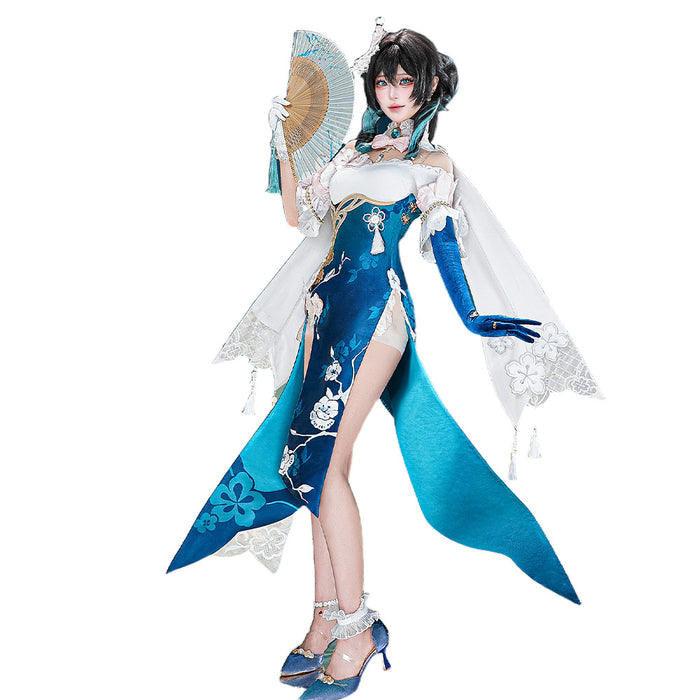 【Size XS-XL】DokiDoki-R Honkai: Star Rail Cosplay Ruan Mei Costume Plumblossom Letter Ruanmei