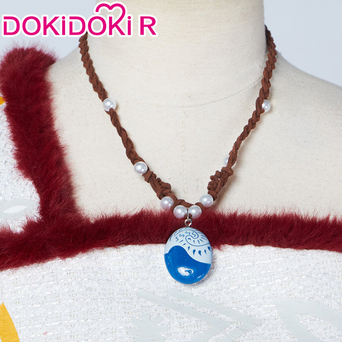 【Size XS-XL】DokiDoki-R Movie Cosplay Costume White Red Summer Suit