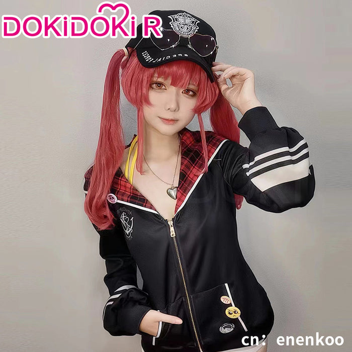 【Size XS-XL】DokiDoki-R VTuber Hololive Cosplay Houshou Marine Costume Swimsuit Hololive Fantasy