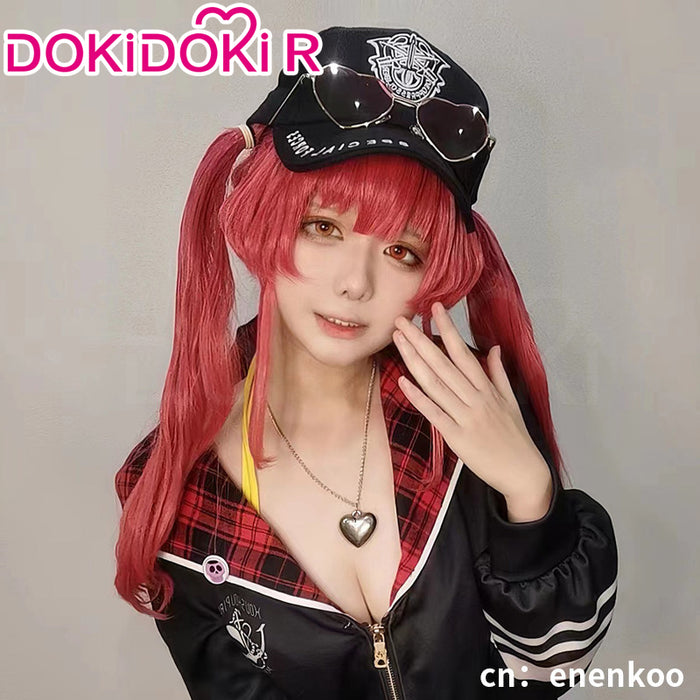 【Size XS-XL】DokiDoki-R VTuber Hololive Cosplay Houshou Marine Costume Swimsuit Hololive Fantasy