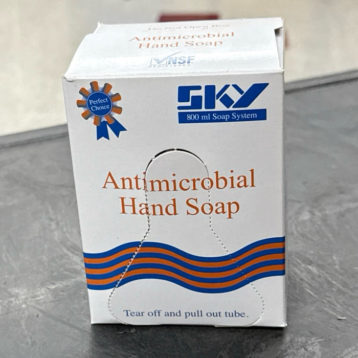 SKY ANTIMICROBIAL LOTION SOAP BAG-IN-A-BOX 12x800 ML / CASE