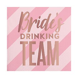 Bride's Drinking Team