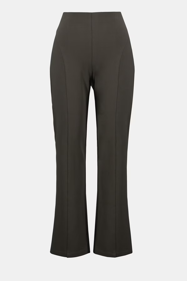Slim Ankle-length Trousers-Avocado