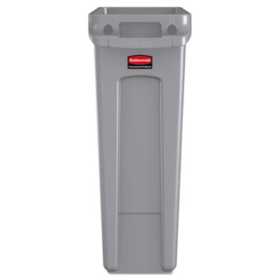 SLIM JIM BASE GRAY W/ HANDLES & VENT CHANNELS