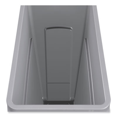 SLIM JIM BASE GRAY W/ HANDLES & VENT CHANNELS
