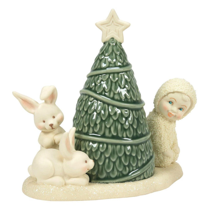 Snowbabies Peek-A-Boo Figurine