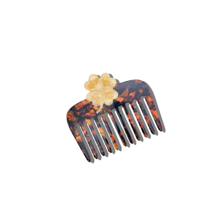 Lucky Tortoise Hair Comb