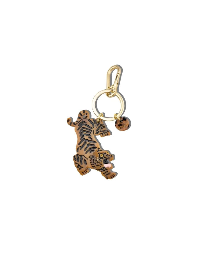 Leopard Key & Bag Charm