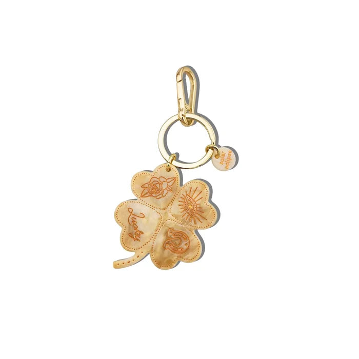 Lucky Cream Key & Bag Charm