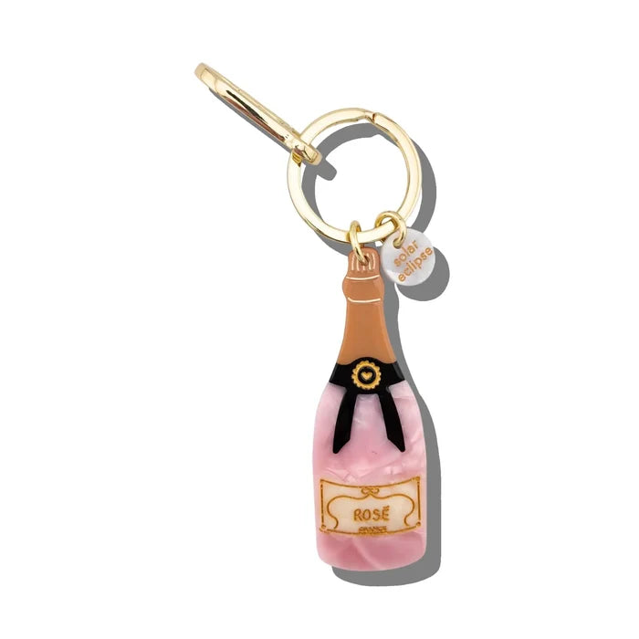 Pink Rose' Bag Charm