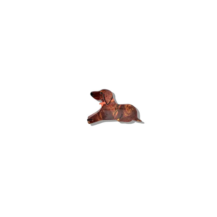 Mini Dachshund Claw Hair Clip