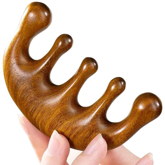 SOLEIL - Sandalwood Massage Comb / Gua Sha