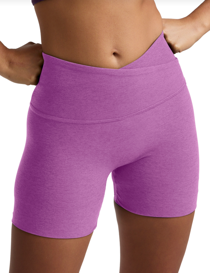 Spacedye At Your Leisure 5" Biker Short-Fun Fuchsia