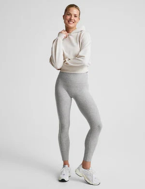 Spacedye Caught in the Midi HIgh Waisted Legging-Silver Mist