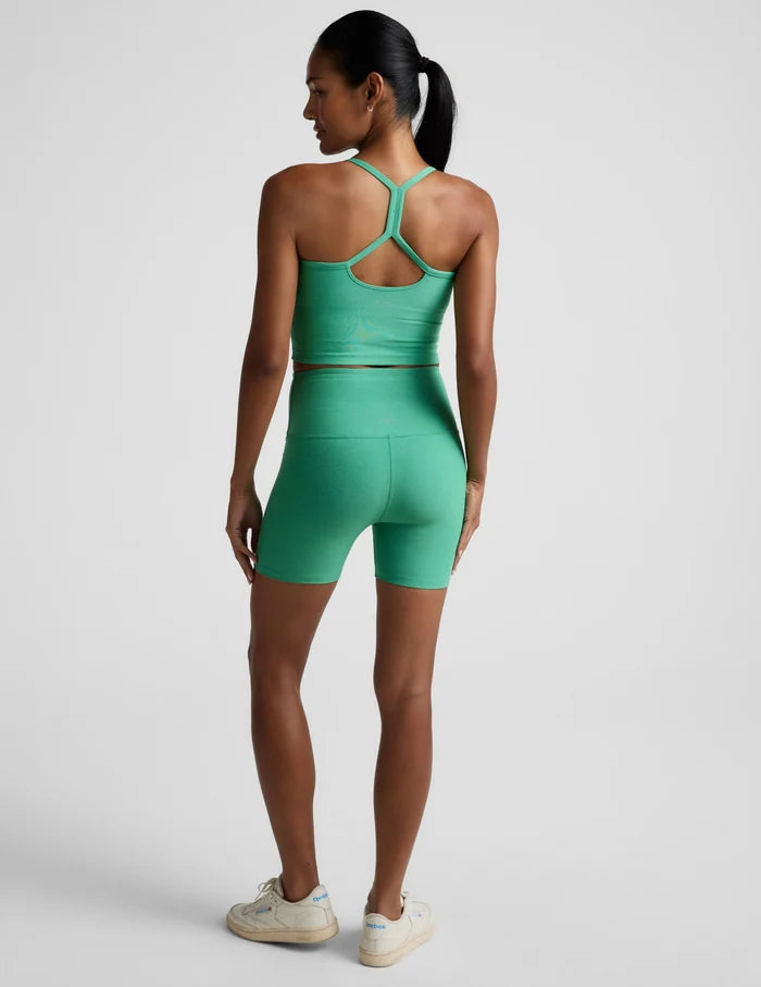 Spacedye Keep Pace 5" Biker Shorts-Emerald Green