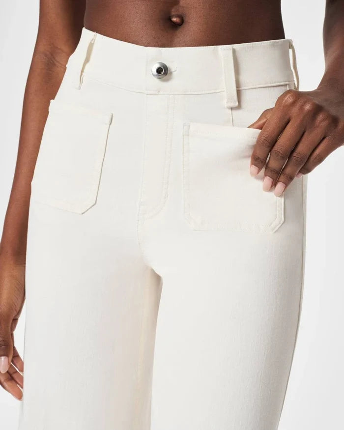 Spanxshape Cropped Wide Leg -Alabaster