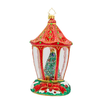 SPARKLE 'N SPRUCE LANTERN | CHRISTOPHER RADKO
