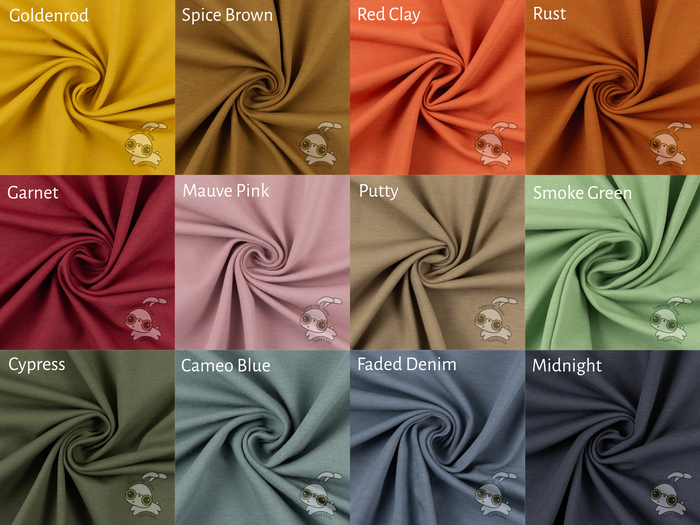 Spice Brown Ribbing, *Limited Fall Collection* 240 gsm