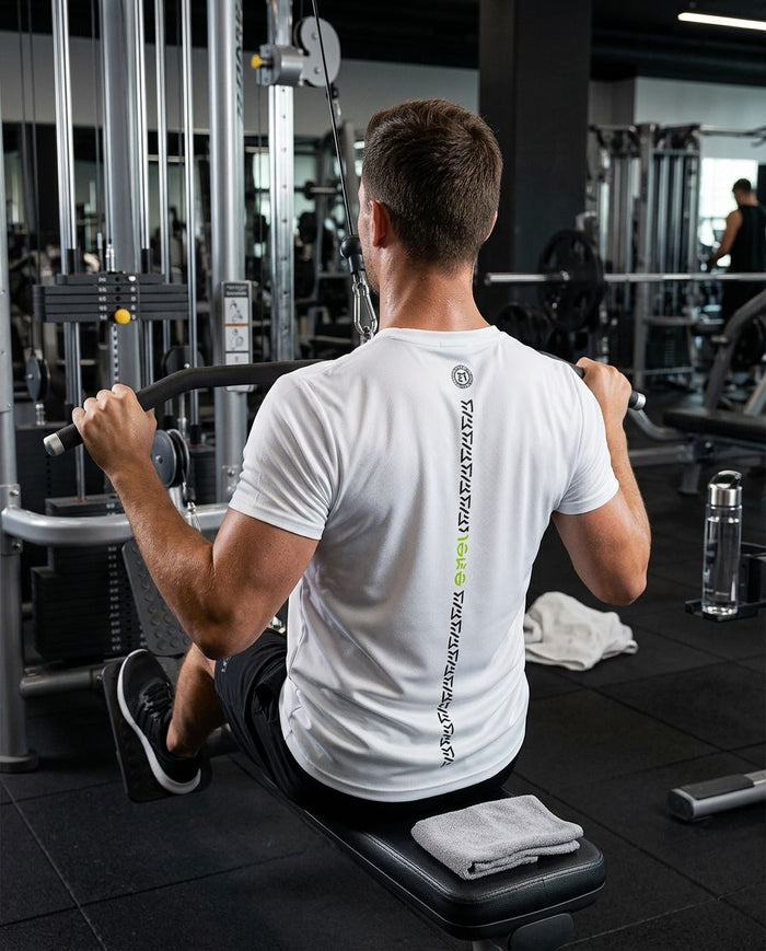 SPINA GYM SHIRT ICE-WHITE