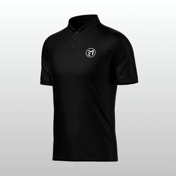 SPINA POLO SHIRT BLACK