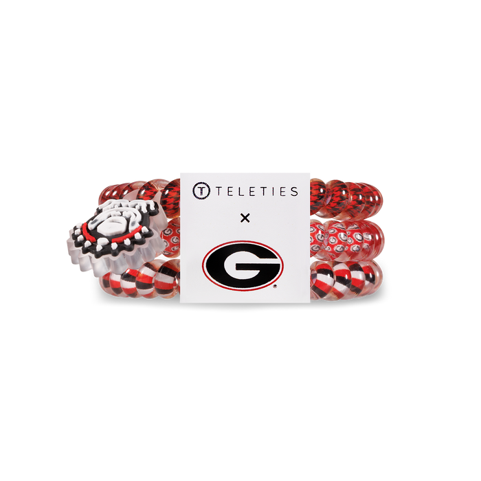Spiral Hair Coils | Small | Univ. of Georgia Hair Ties