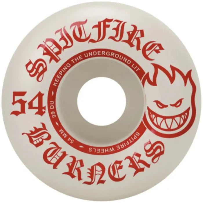 SPITFIRE - 99 DURO BURNERS BIGHEAD WHITE