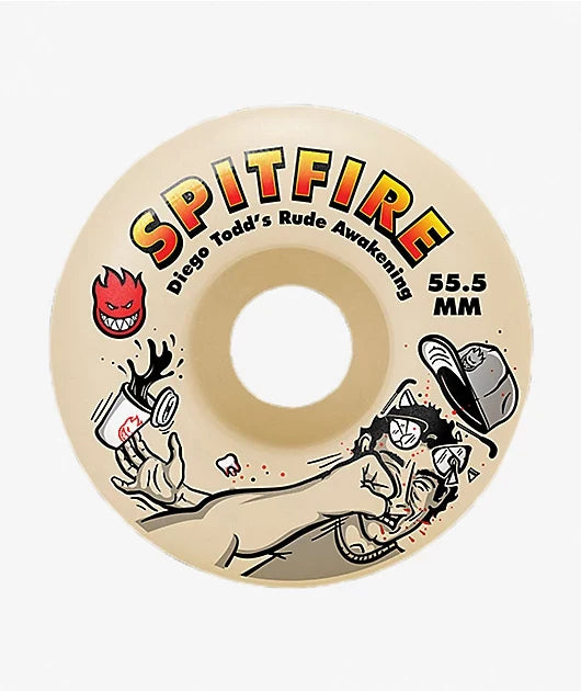 SPITFIRE WHEELS - FORMULA 4 99 DIEGO - RUDE AWAKENING - CLASSIC 55.5