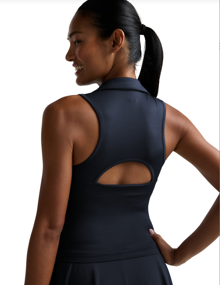 Sport Active Polo Tank in Nocturnal Navy