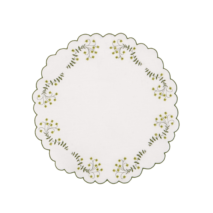 Spring Green Napkin, Set of 4