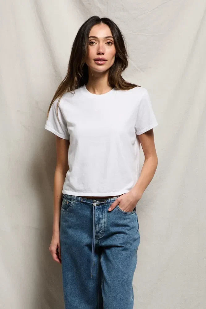 Springsteen Tee-White