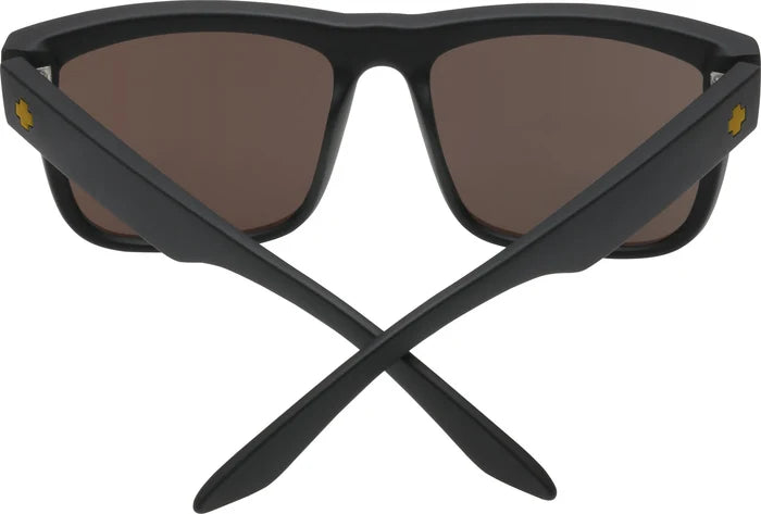 SPY - HELM AF SOFT MATTE BLACK HAPPY BRONZE W GOLD MIRROR