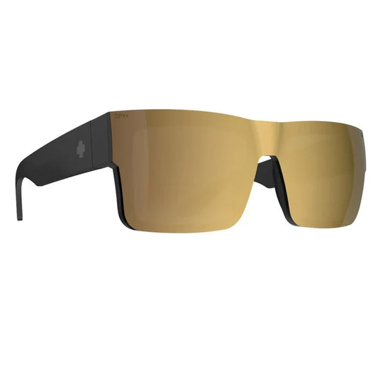 SPY SUNGLASSES - CYRUS SWITCH MATTE BLACK - HAPPY GRAY/GREEN LENS & BRONZE/GOLD LENS