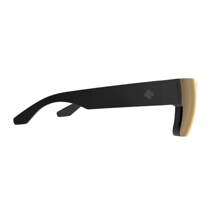 SPY SUNGLASSES - CYRUS SWITCH MATTE BLACK - HAPPY GRAY/GREEN LENS & BRONZE/GOLD LENS
