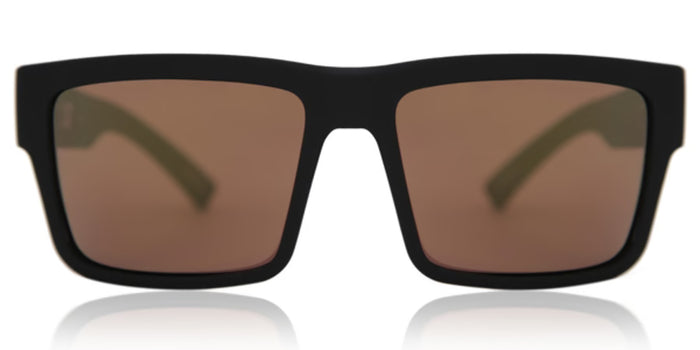 SPY SUNGLASSES - MONTANA SOFT BLACK MATTE - HD PLUS LENS BRONZE WITH GOLD SPECTRA