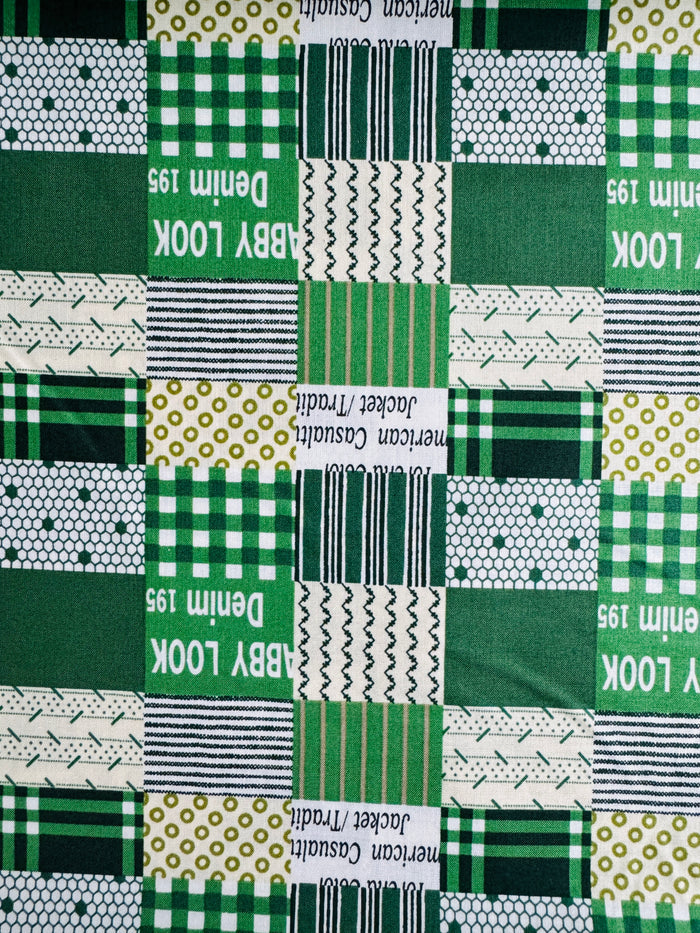 Square Patch - Green - Suzuko Koseki - Yuwa